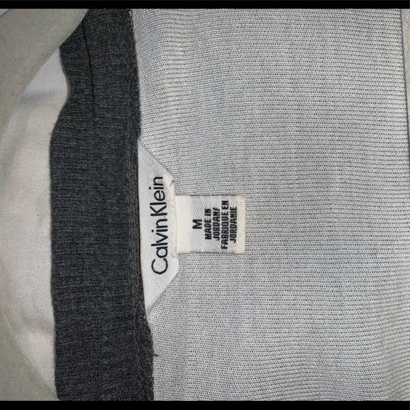 Calvin Klein thin zip up casual sweater - Picture 4 of 6